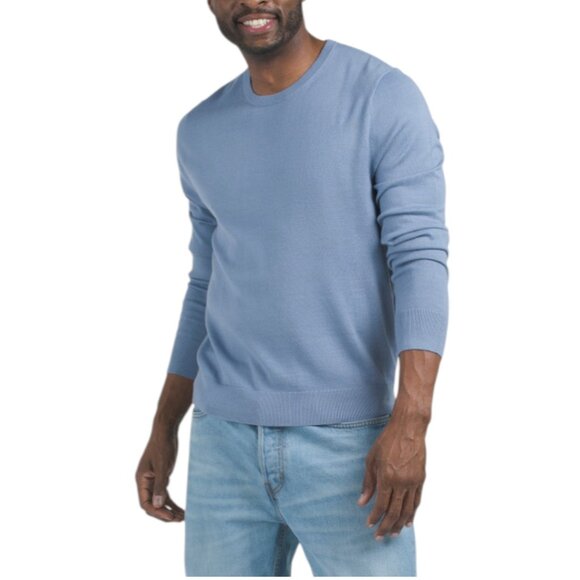 CALVIN KLEIN Wool Blend Crew Neck Sweater - Picture 1 of 2
